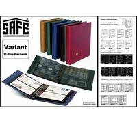 SAFE-708-6-Ringbinder-Album-Variant-Hellbraun-Braun-11-Ring-Mechanik-leer