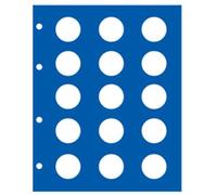 SAFE 7854 foglio aggiuntivo per 15 monete da 2 euro | per tutti gli album di monete Safe Topset