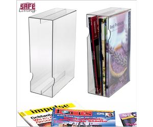 SAFE 7950 Scatola Archivio Acrilico A4 Per Riviste 103x308x217mm