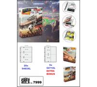 Fußball-Eintrittskarten-Tickets-Autogramme-Sammelalbum-25-Hüllen Safe 7999