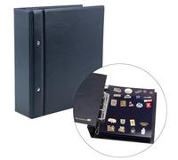 SAFE ALBUM RACCOGLITORE PER PINS + FOGLI BLU PER PINS A SUA SCELTA