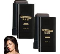 Safe and Convenient Comb Hair Dye,Waterproof and Sweat-Proof Hair Dye Comb,Hair Concealer Combing Hair, Portable Hair Colouring Comb,Covering Gray Hair, for All Hair Types (Dark Brown-2pcs)