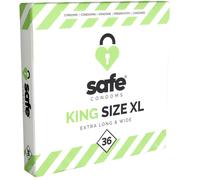 Safe Condoms *K!ng Size XL* 36 pz Preservativi