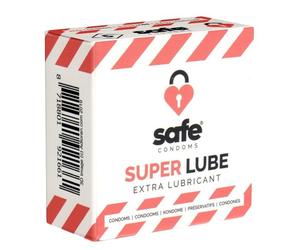 Safe Condoms *Super Lube* 5 pz Preservativi