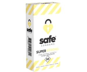 Safe Condoms *Super Strong* 10 pz Preservativi