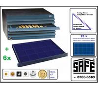 SAFE Elemento Mobile Cassetta In Legno 6500-6563 Per Leuchtturm Quadrum