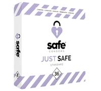 Preservativi Standard alla Vaniglia SAFE Just Safe (36 pezzi)