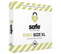 Preservativi SAFE King Size XL - extra grandi (36 pezzi)
