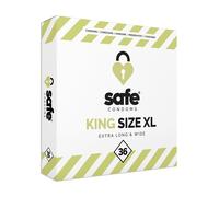 Safe - Preservativi King Size XL - Scatola con 36 preservativi