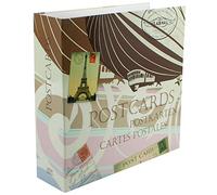 SAFE raccoglitore cartoline Retro Big | album per cartoline con 50 pagine e 100 buste