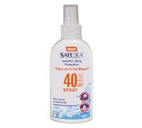 Safe Sea Protezione Solare Spray SPF40 120ml, Anti-Medusa Sting protettivo Lozione, Protegge da Medusa e Coralli del Fuoco, Corallo Reef-Safe