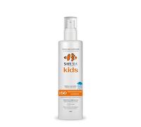 SAFE SEA - Crema solare 50 SPF Adulti 100 ml | Protezione solare 50 Eco-Friendly | Crema solare Spray | Protezione solare 50 SPF | Spray solare 50 | Crema solare 50 Spray | Crema solare Spray