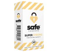 Preservativi SAFE Super Forti - extra resistenti (10 pezzi)