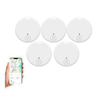 Safe Sync GPS Tracker, Safesync GPS Tracker, Vehicles Tracker Device Hidden for Car, Mini Magnetic Tracker, for Vehicles, Cars, Trucks (White * 5)