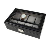 SAFE VALIGETTA CASSETTA PORTAOROLOGI "ASCONA" PER 8 OROLOGI