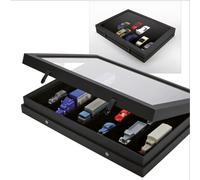 SAFE VETRINETTA BLACK EDITION CON 6 SCOMPARTI PER MODELLINI AUTO MACCHINE