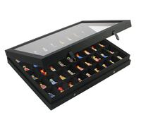UNA VETRINETTA BLACK EDITION CON 45 SCOMPARTI PER FIGURINE MINIFIGURES LEGO