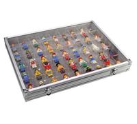 SAFE VETRINETTA IN ALU CON 45 SCOMPARTI PER FIGURINE MINIFIGURES LEGO