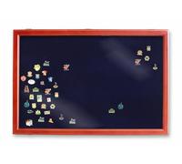 SAFE VETRINETTA IN LEGNO XXL PER DISTINTIVI PINS SPILLE