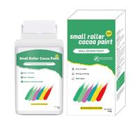 Safe Wall Paint, White Repair Paste, Smooth Formula, Built-In Roller Brush, Quick Dry Application, Ideal for Home s and Stain Removal on Ceilings and Walls, 4.72x2.36 inches