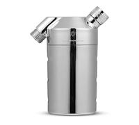 Inline-Safe Max SS-882 - Filtro dell'acqua per legionella, testato e certificato in laboratorio, riduzione dei batteri dei 7 ceppi (cromato)