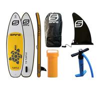 Safe Waterman Set Di Paddle Surf Gonfiabile Turtle Fly 7´5´´