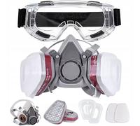 SafeBreath 6200 PRO+ - Kit di protezione con maschera, contenitori, schermi, ins