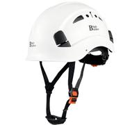 SAFEBUILDER Casco di sicurezza da uomo, regolabile, leggero, ventilato, traspirante, da lavoro, approvato ANSI Z89.1, industriale e edilizia (solo elmetto rigido)