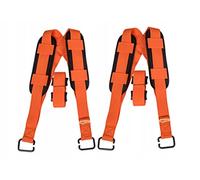 SafeCore Imbracatura di Sollevamento Professionale per 2 Persone - Cinture Regolabili 4 m Fino a 500 kg per Trasporto Sicuro di Mobili ed Elettrodomestici, Sistema Ergonomico con Spalline Protettive