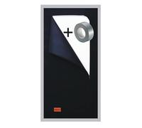 SafeCore Protezione Porta per Cantieri in Tessuto Non Tessuto di Polipropilene 120 g/m² 1 Pezzo 220 x 110 cm + NASTRO - Copertura Antipolvere con Cerniera Doppia per Ristrutturazioni e Lavori Edili