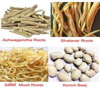 Safed Musli Shatavar Ashwagandha Konch Beej Roots Pack soluzione completa per...