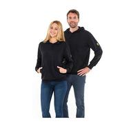 Safeguard SKS-THSS-BK4XL-V-SAFEGUA ESD - Felpa con cappuccio, 280 g/m2, 4XL, colore: Nero