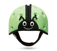 SafeheadBABY Award-Winning Soft Infant Head Protector for Crawling and Walking Expandable Lightweight Baby Safety Helmet 7-24 Months (Head Circ. 40-52 cm) - Ladybird Green