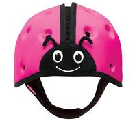 SafeheadBABY Award-Winning Soft Infant Head Protector for Crawling and Walking Expandable Lightweight Baby Safety Helmet 7-24 Months (Head Circ. 40-52 cm) - Ladybird Pink