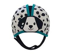 SafeheadBABY Casco di sicurezza per bambini pluripremiato per gattonare e camminare Caschi di protezione per la testa del bambino Traspiranti ed espandibili - Blu dalmata