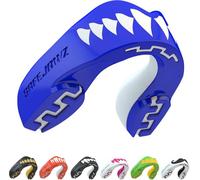 SAFEJAWZ Vestibilità Slim Paradenti Sportivo Adulti e Bambini Contatto Completo per Tutti Gli Sport, tra Cui Rugby, MMA, Hockey, Judo Arti Marziali e Boxe