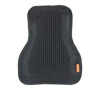 SaferCCTV Cuscino per sedile da moto in rete 3D con raffreddamento ad aria, rivestimento traspirante per sedile per moto, taglia S