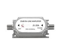 Safercctv satellite guadagno 20DB Inline amplificatore 950 - 2150 MHz ripetitore di segnale per rete antenna Amp del piatto Directv FTA RG6 cables