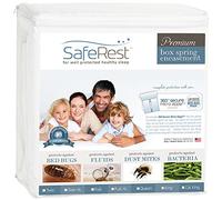 SafeRest Twin Extra Long (XL) Size Premium Waterproof Lab Certified Bed Bug Proof Zippered Box Spring Encasement - Progettato per Completo Letto Acari, cimici e Fluido Protezione 22,9 cm