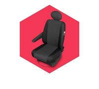 Saferide Coprisedili per Auto, Accessori per Auto, Furgoni, Nero, Universale, Poliestere, Coprisedili Anteriori, Automobile, Furgone
