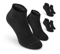 Safersox calze da ballo corte, 3 Paia, Nero, 35-38