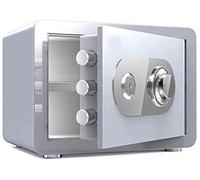 Safes Household Mechanical Lock + Key Deposit Box High Security Steel Vault Anti-Theft Fireproof And Waterproof Electronic Safebox
