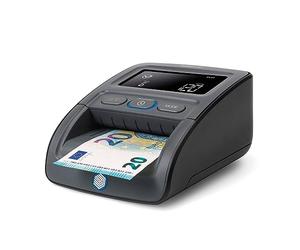 Safescan 155-S e RS-100 Verifica Banconote Automatico Che Verifica Rapidamente Le Banconote, Verificatore del Falso a 7 Punti, Accurato Verifica Banconote al 100% con impilatore Banconote Incluso