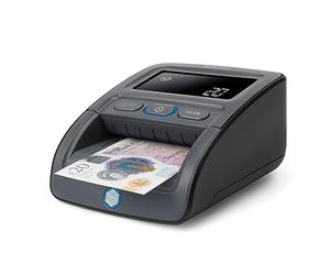 Safescan 155-S Verifica banconote false automatico che verifica rapidamente le banconote, Verificatore del falso a 7 punti, Accurato Verifica banconote al 100%