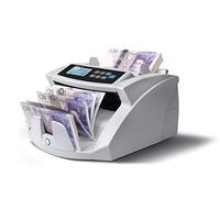 Safescan 2210, Contatore automatico di Banconote con caricatore posteriore con rilevamento di contraffazione UV, 1000 banconote / min, Grigio