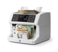 Safescan 2865-S - Contatore di banconote miste, con rilevatore di denaro contraffatto a 7 punti, adatto per banconote King Charles