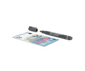 Safescan 30 Penna Verifica banconote false che verifica rapidamente le banconote, Rilevatore di denaro per banconote di carta, Set di 20 penne verifica banconote