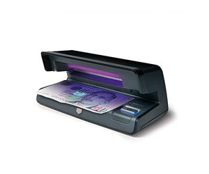 Safescan 50 rilevatore di denaro contraffatto UV che controlla banconote, carte di credito e documenti d'identità, controllo UV per nuove banconote, controllo banconote false con luce UV, macchina per