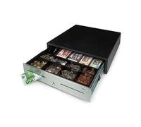 Safescan HD-4646S Heavy Duty Cash Drawer with 8 Coin and 4 Note Trays