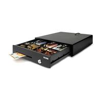 Safescan LD-4141 cassetto per soldi conserva i contanti - Cassa cassetto con 4 scomparti per banconote e 8 per monete - Connessione RJ-12 - Cassetto registratore di cassa 41 x 41,5 x 11,5 cm